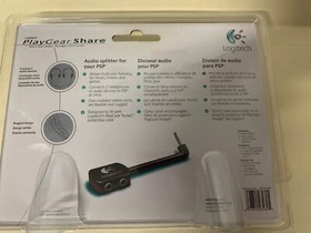 Logitech PlayGear Share for the Sony PSP (PlayStation Portable) New, sealed!