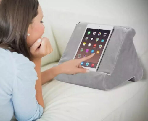 New IPad Laptop Holder Tablet Multi-Angle Soft Pillow Lap Stand Phone Cushion - Picture 2 of 3