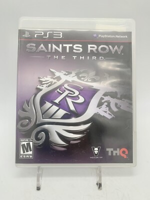 Saints Row The Third saints Row 3 PlayStation 3 PS3 No Manual