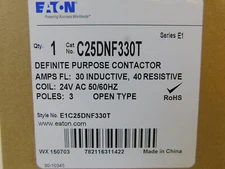 Eaton C25DNF330T Definite Purpose Contactors