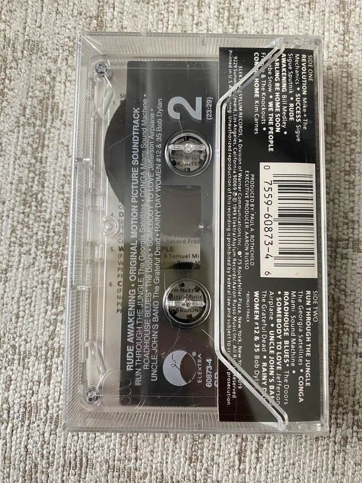 Rude Awakening Original Motion Picture Soundtrack Cassette Tape Grateful Dead - Image 2 of 4