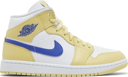 Jordan 1 Mid Lemon Wash W