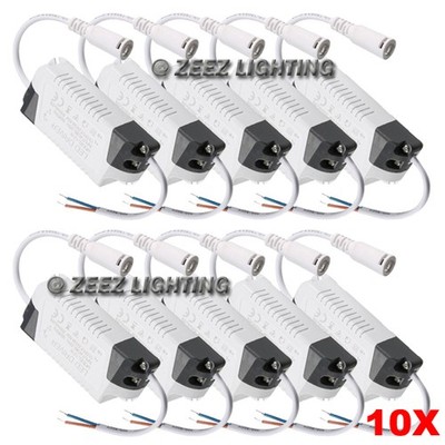 10X LED Driver For Recessed Ceiling Panel Down Light 6W 9W 12W 15W 18W 20W 25W