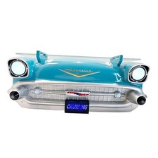 1957 Chevy Bel Air Floating Shelf - LED Car 1957 Chevy Bel Air Turquoise