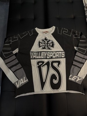 Vale Forever Multicolored Long Sleeve Tee Black Size Large Authentic Valley