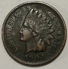 1903 Indian Head Cent Exact Coin Imaged #IND113
