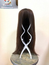 US NO Tariff 100 Human Hair Long Straight Wig - Chocolate Brown