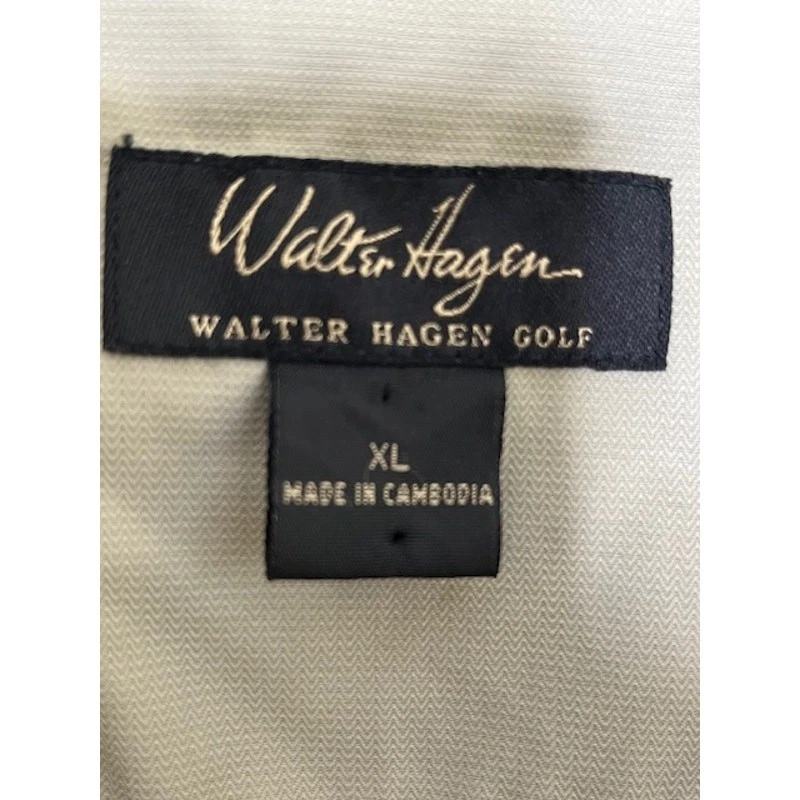 Walter Hagen Golf 1/4 Cremallera Pull Over Forrado Chaqueta con Manga Extraíble Hombre XL Foto 3 de 4