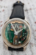 Bulova ACCUTRON 214 SPACEVIEW N2 1972 Clean Resto Excellent Time Keeper 