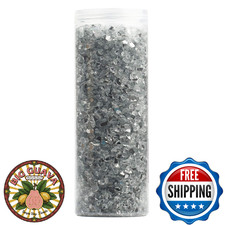 ZenQ Crushed Glass for Crafts Resin Art 1.5 lbs