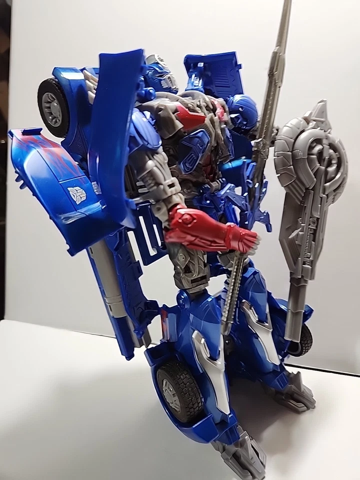 Hasbro Transformers 2017 Película TLK Líder Optimus Prime Edición Premier 100% Completa Foto 3 de 4