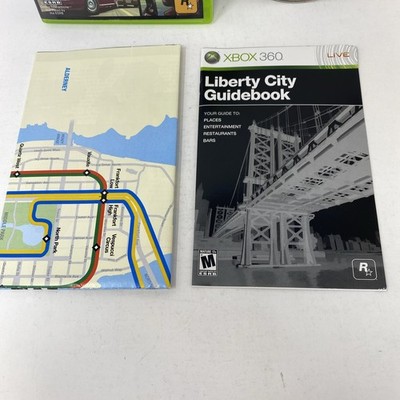 Refurbished Grand Theft Auto 4 GTA IV - Xbox 360 + Map Complete