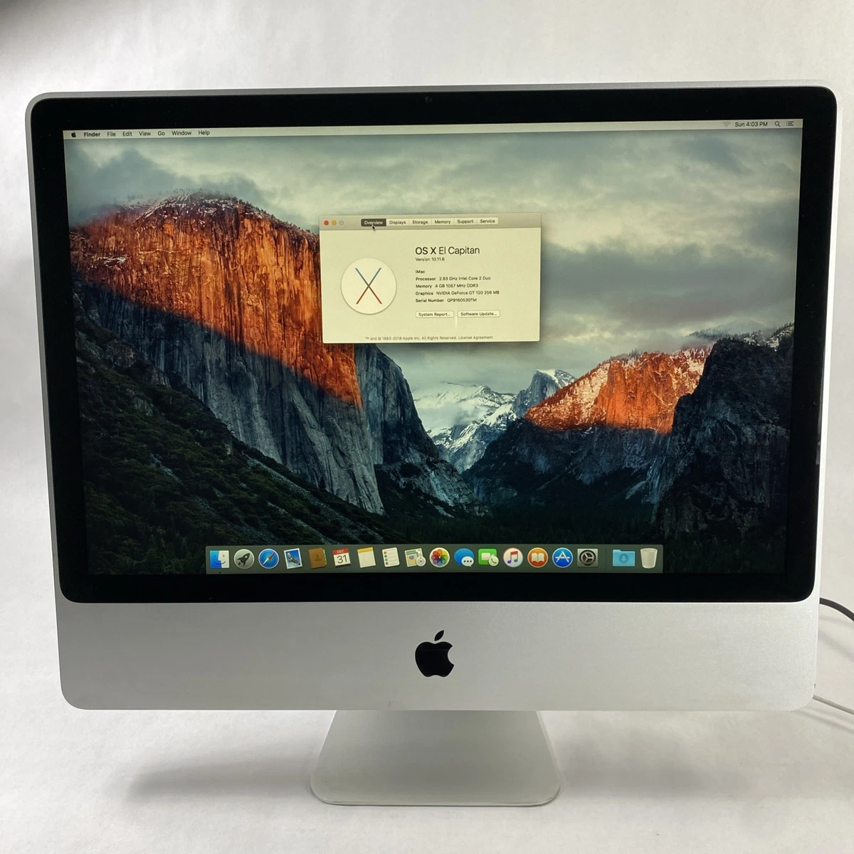 ジャンク品iMac (early 2009) 24インチ Imac 24 Inch 2009 for sale | eBay
