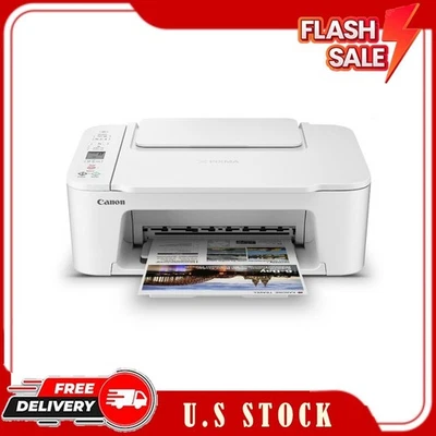 Impresora de inyección de tinta inalámbrica todo en uno Canon PIXMA TS3722 para oficina en casa Foto 1 de 4