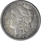 1879-S VAM 25 Morgan Silver Dollar Reverse of 1878 AU Uncertified #317