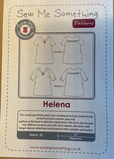 Sew Me Something Helena Sewing Pattern Tunic Dress with Pintuck Sizes 8-22