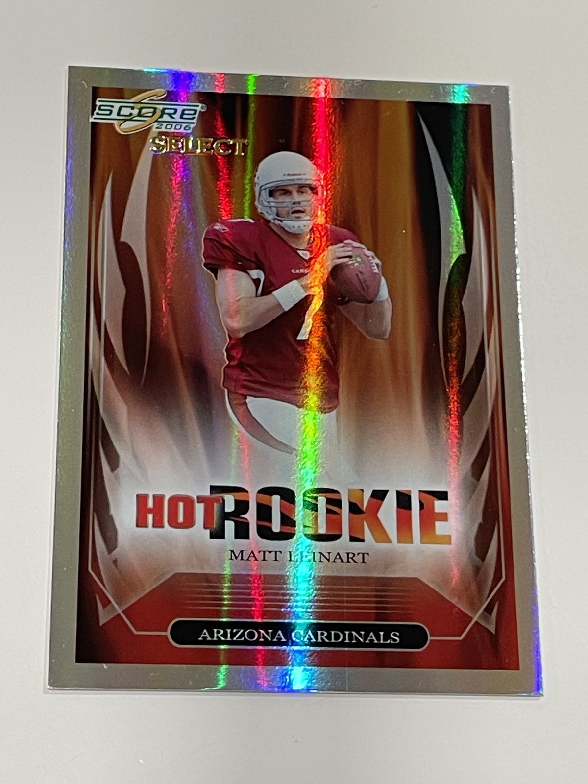 2006 Score Select Football Hot Rookies #/749 - Matt Leinart RC - Cardinals