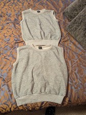Vintage 70s 80s Steinwurtzel Sleeveless Set Large And Med. Sweatshirt