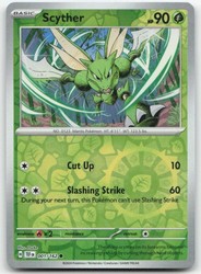 Scyther 001/162 Temporal Forces Reverse Holo