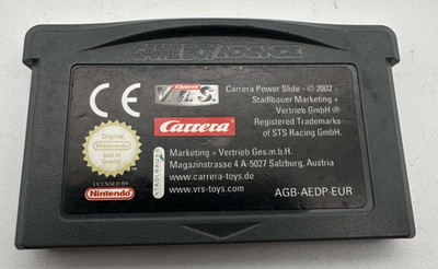 Nintendo Gameboy Advance Carrera V.R.S Power Slide Modul
