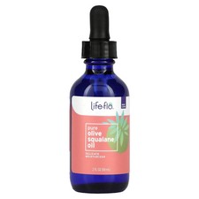 Life Flo Pure Olive Squalane Oil 2oz 60ml Skin Care Moisturizer Cruelty-Free