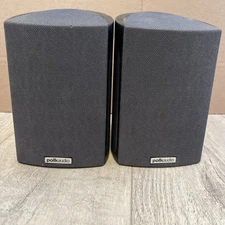 POLK AUDIO RM101 Surround Sound Satellite Speakers 2 Way Wall Mountable Tested