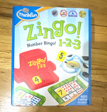 ThinkFun Zingo 1-2-3 Number Bingo Educational Game for Ages 4  2009 
