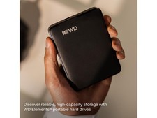Western Digital 5TB Elements Hard WD|WDBLSS0050BBK-WESN R USB 3.2 Gen 1/USB 3.0