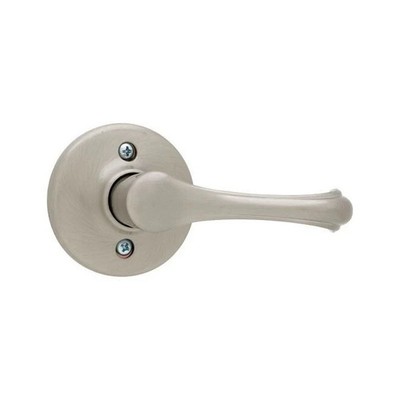 (lot of 5) Kwikset Dorian Dummy Door Lever Satin Nickel 94880-548