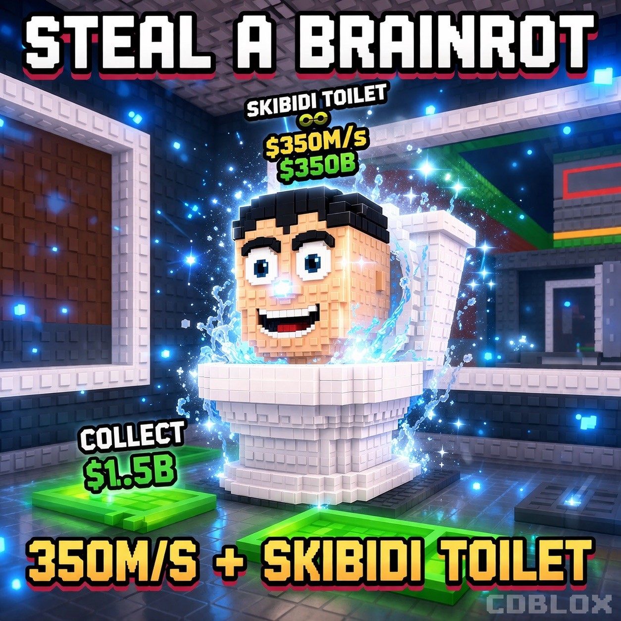 350M/S+ Inodoro SKIBIDI | ROBAR UNA PUDRICIÓN CEREBRAL | ¡MÁS BARATO Y RÁPIDO!⚡️LEER ⬇️