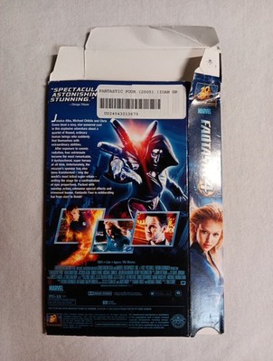 SLEEVE ONLY - Fantastic 4 (VHS, 2005) Rare HTF Late Release Marvel