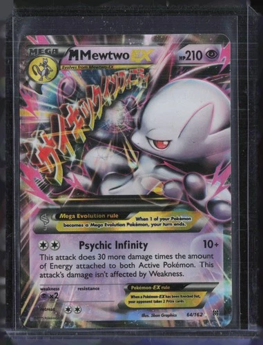 2015 Pokemon XY Breakthrough #64 M Mewtwo EX