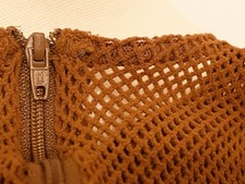 CATSUIT NETZ SHAPE COGNAC TANZ   BAUCHTANZ  SAMBA JAZZ POLEDANCE MATERIAL: FEST!