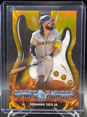 Fernando Tatis Jr. 2026 Bowman Chrome Power Chords Gold #23/50  **Jersey #**