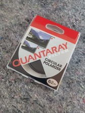 Quantaray 62 mm Filter Circular Polarizer new in case
