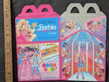 Vintage Collectors Barbie McDonald's Happy meal box