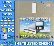3,5 DISKETTENLAUFWERK REINIGUNGSDISKETTE - IB...