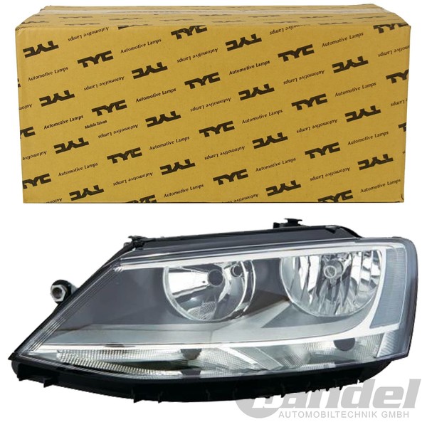 TYC Hauptscheinwerfer H7/H7 Rechts Passend FüR VW Jetta IV 1.2 - 2.5 TSI TDI-image