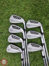 2024 CALLAWAY APEX AI200 IRON SET 4-PW STIFF TT AMT BLACK-S GOOD