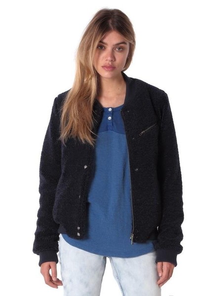Women Volcom Jacket Navy 38 / M / 46
