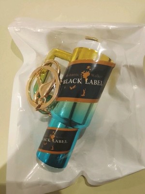 Getränke Mini Stanley Becher, handgefertigter Schlüsselanhänger Stift Halter Geschenk NEU UK