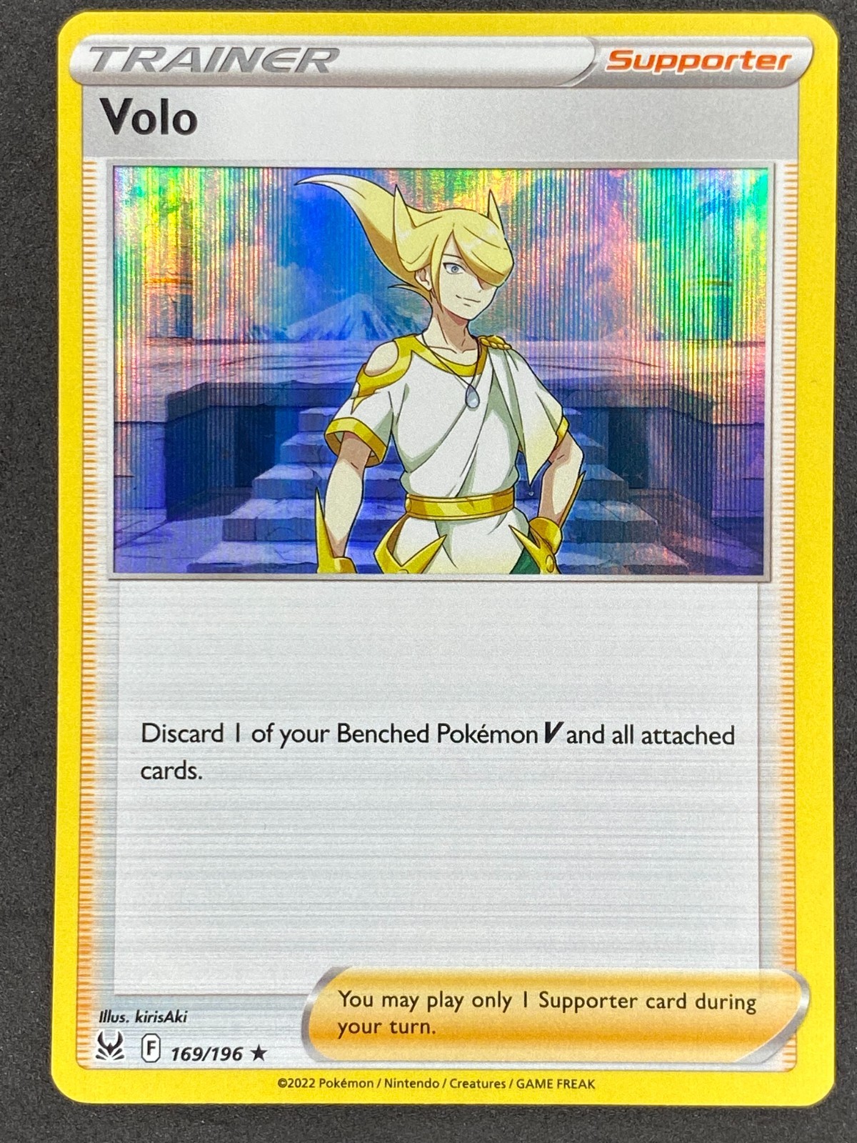 Pokémon Volo 169/196 LOR Lost Origin NM