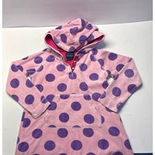 Mini Boden Polka Dot Terry Swim Cover Up size 5/6 