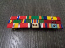 USN ENLISTED 9 Ribbon Bar - IRAQ War Service -made in USA- NEW