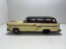 Vintage 1950  s Ford Fairlane Station Wagon Car Tin Friction Japan 33 