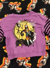Disney's Nightmare Before Christmas Girls Long-Sleeved Pullover Sweeater Sz M