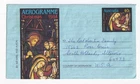 STAMP AUSTRALIA  "CHRISTMAS" 1984 40 CENT AEROGRAMME