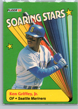 1990 Fleer - Soaring Stars Ken Griffey Jr #6