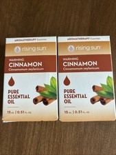 Rising Sun Aromatherapy Pure Essential Oil, Cinnamon (2 Boxes)