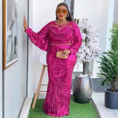 African Women Long Dress Formal Wedding Party Gown Plus Size Cocktail Prom  Dress | eBay